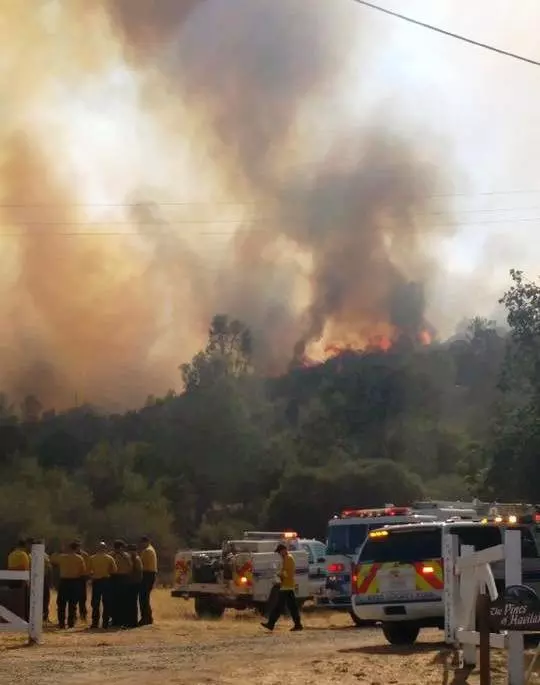 california wildfire