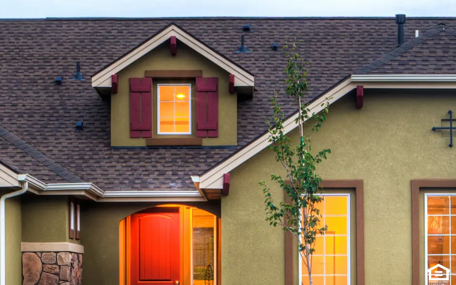 roof of a home