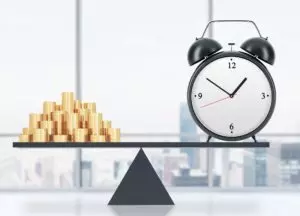 Time money balance to show rental property